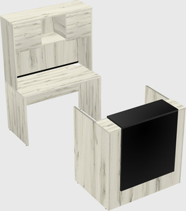 Modular reception desk