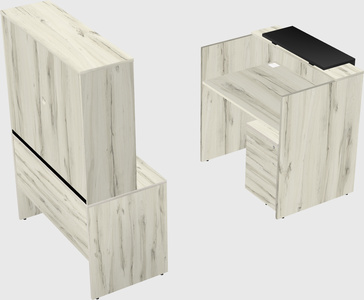 Modular reception desk