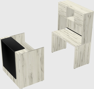 Modular reception desk