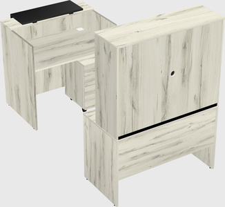 Modular reception desk