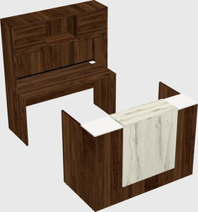 Modular reception desk