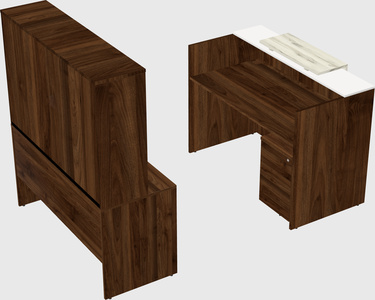 Modular reception desk