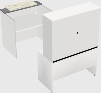 Modular reception desk