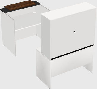 Modular reception desk