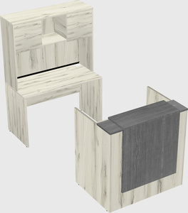 Modular reception desk