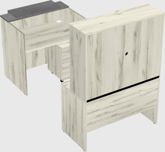 Modular reception desk