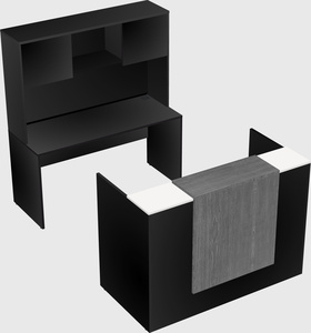 Modular reception desk