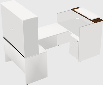 Modular reception desk