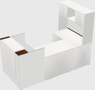 Modular reception desk