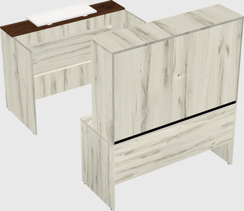 Modular reception desk