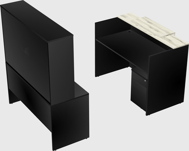Modular reception desk