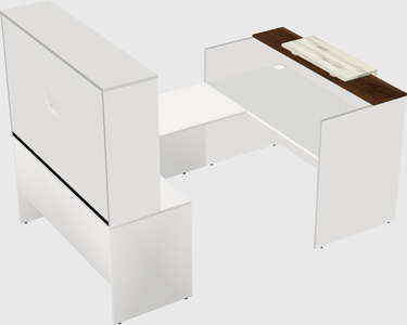 Modular reception desk
