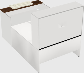 Modular reception desk