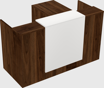 L-shaped modular reception