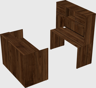 Modular reception desk