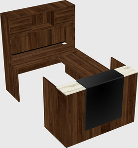 Modular reception desk