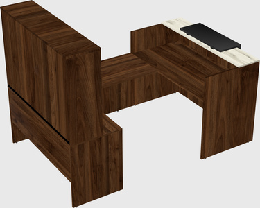 Modular reception desk