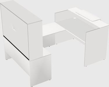 Modular reception desk