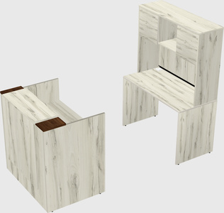 Modular reception desk