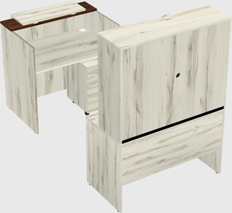 Modular reception desk