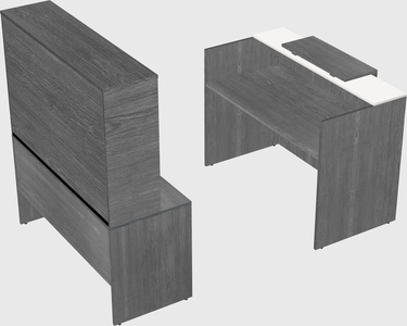 Modular reception desk