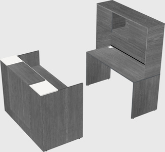 Modular reception desk