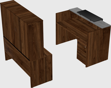 Modular reception desk