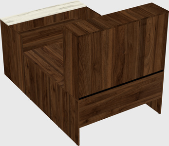Modular reception desk