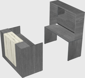 Modular reception desk