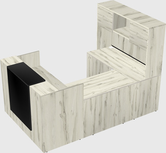 Modular reception desk