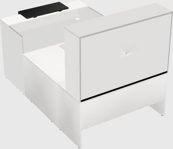 Modular reception desk