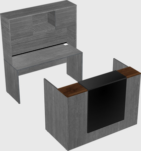Modular reception desk