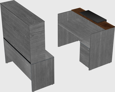 Modular reception desk