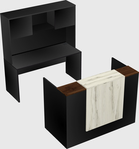 Modular reception desk