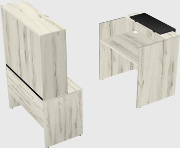 Modular reception desk