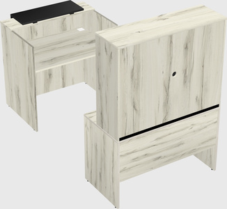 Modular reception desk