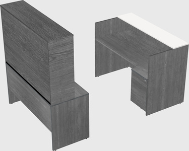 Modular reception desk