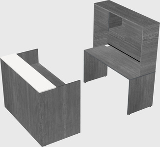 Modular reception desk