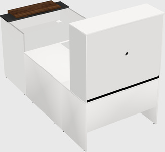 Modular reception desk