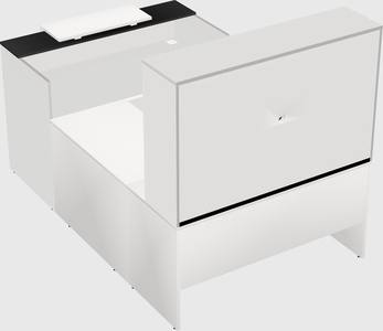Modular reception desk