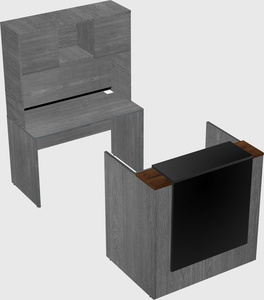 Modular reception desk