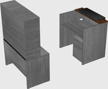 Modular reception desk