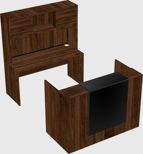 Modular reception desk
