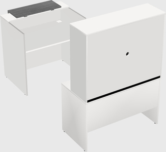 Modular reception desk
