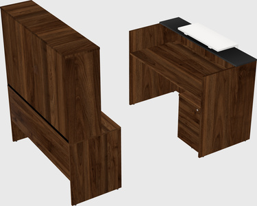 Modular reception desk