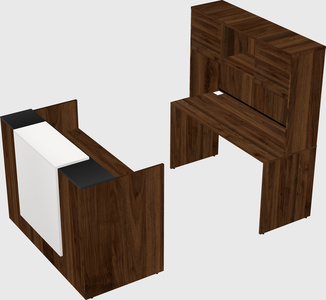 Modular reception desk