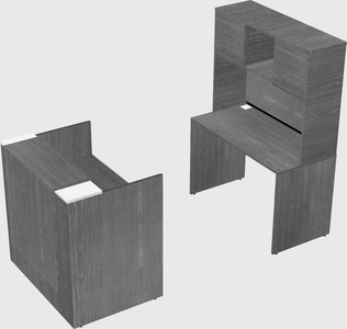 Modular reception desk