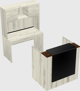 Modular reception desk