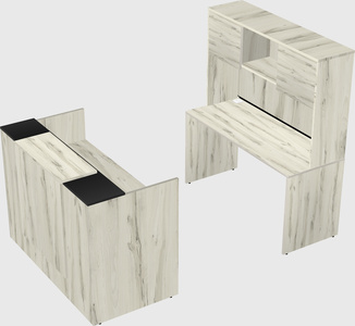 Modular reception desk