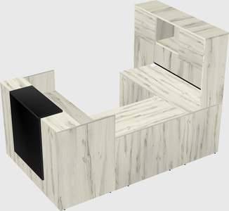 Modular reception desk